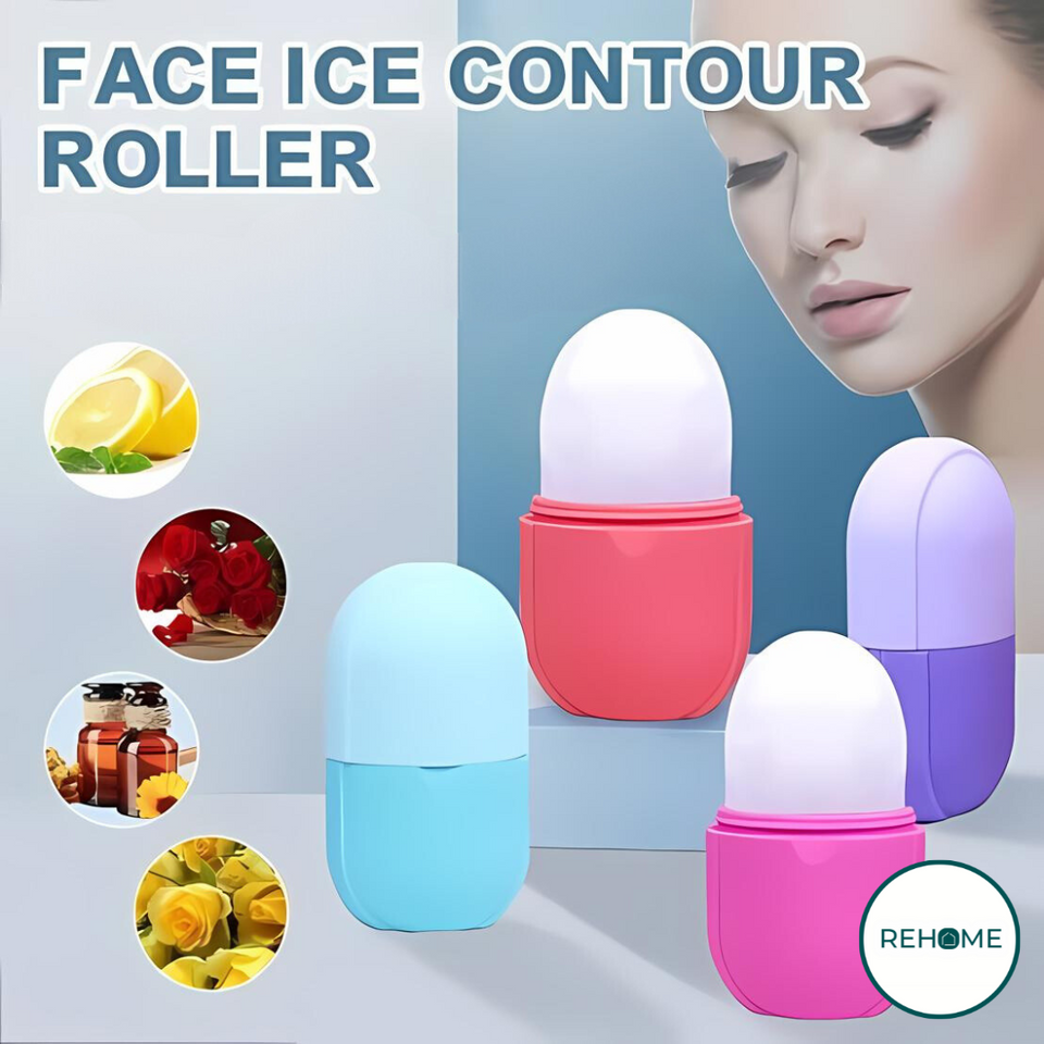 Silicone Facial Massage Ice Roller - (FREE Delivery)