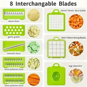 16 in 1 Multifunctional Vegetable Slicer Cutter