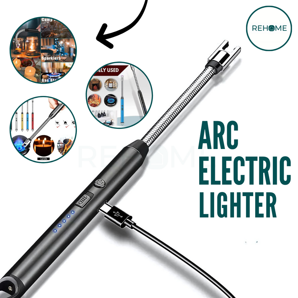 Electric USB Rechargeable Plasma Arc Lighter